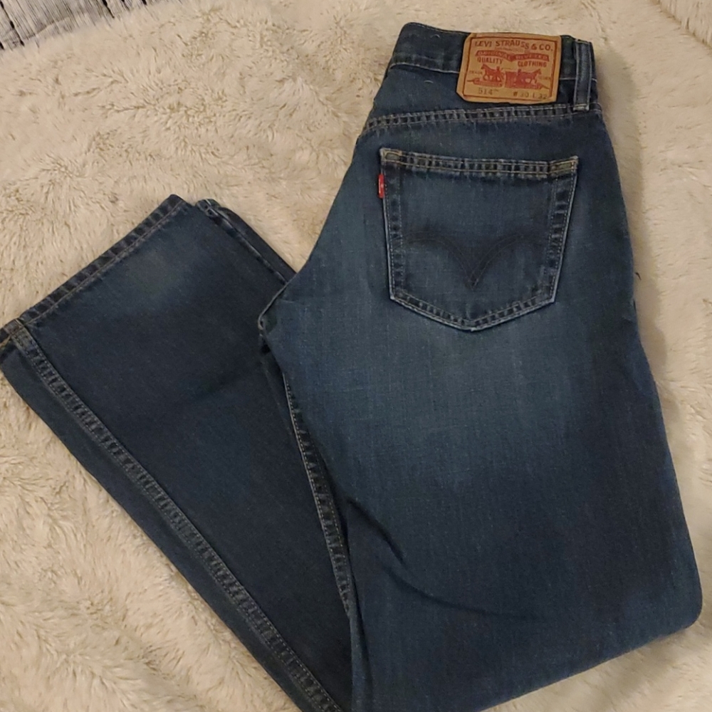 Levis 514 Slim Straight Jeans - 30 x 32